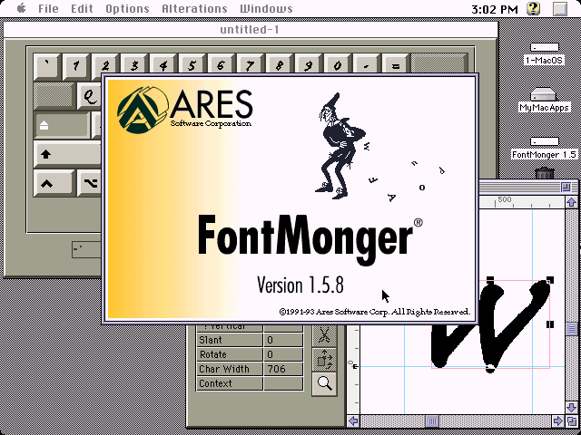 FontMonger 1.5.8 for Mac